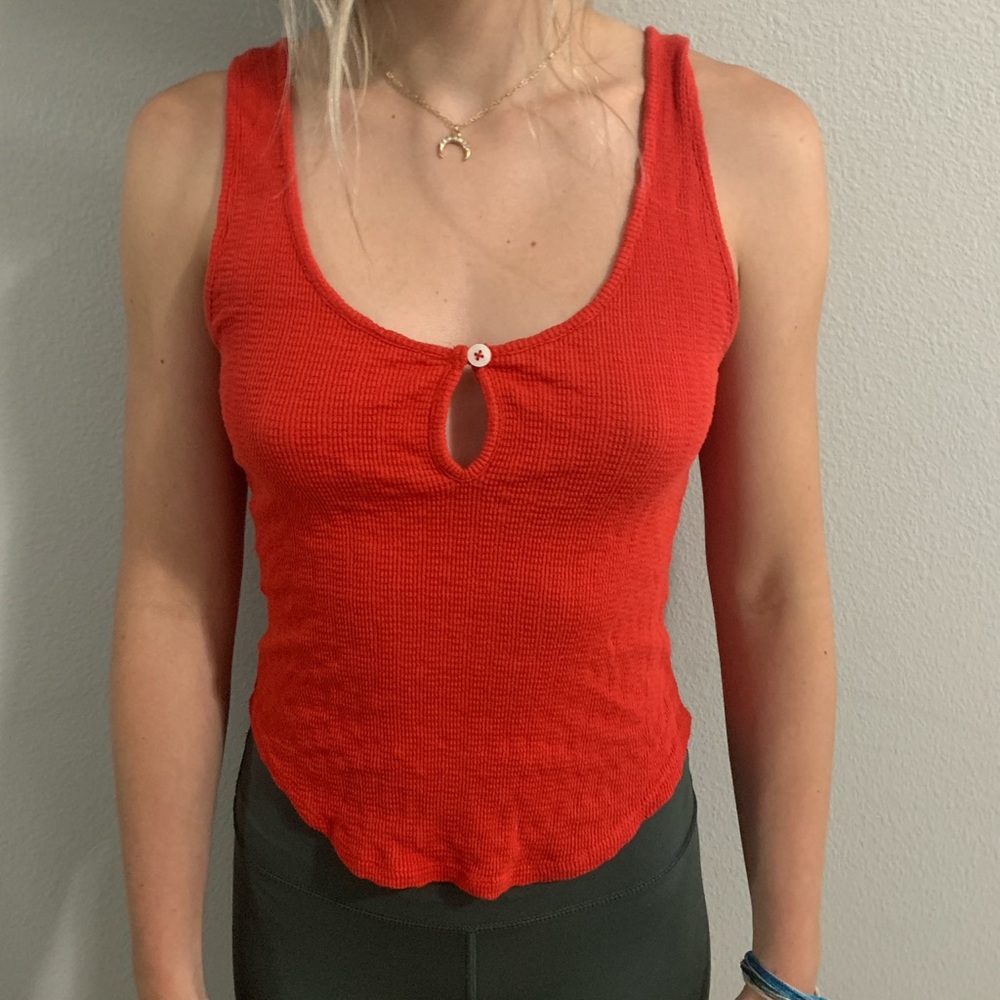 Pacsun red tanktop